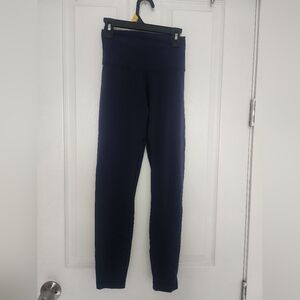 Lululemon leggin, size small, blue navy